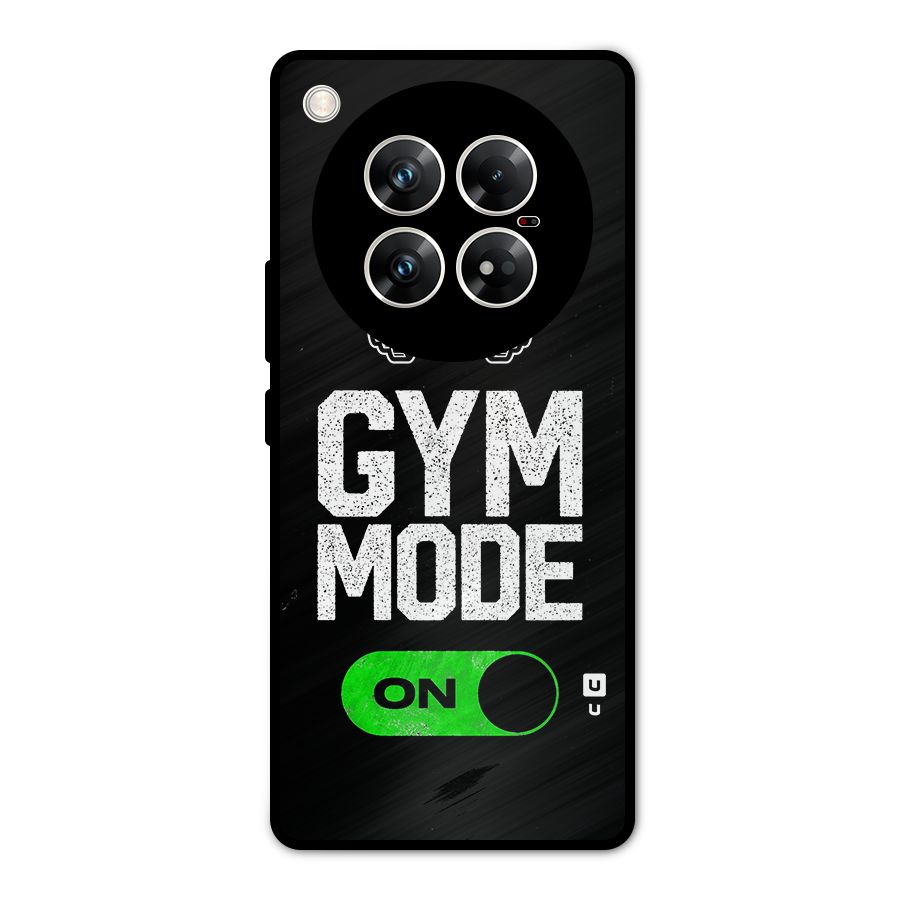 Gym Mode On Metal Back Case for Infinix Zero 40 5G