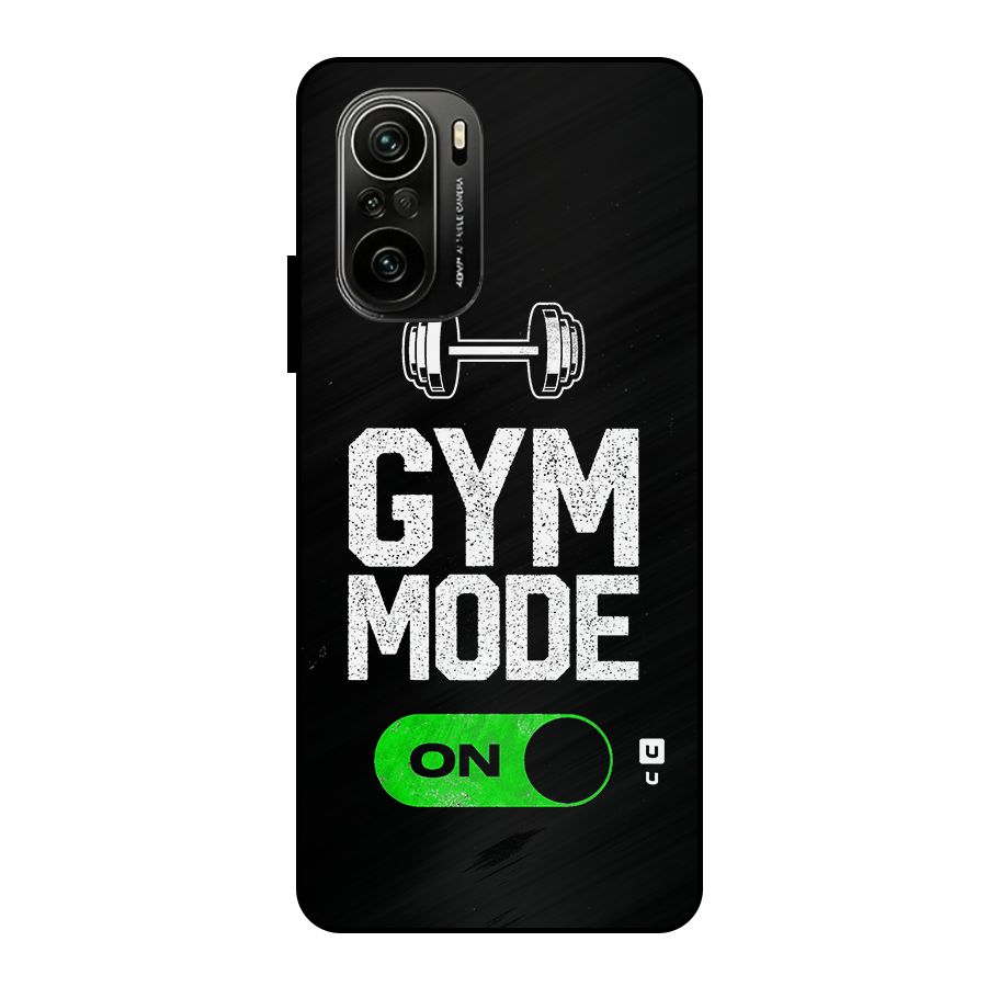 Gym Mode On Metal Back Case for Mi 11X Pro