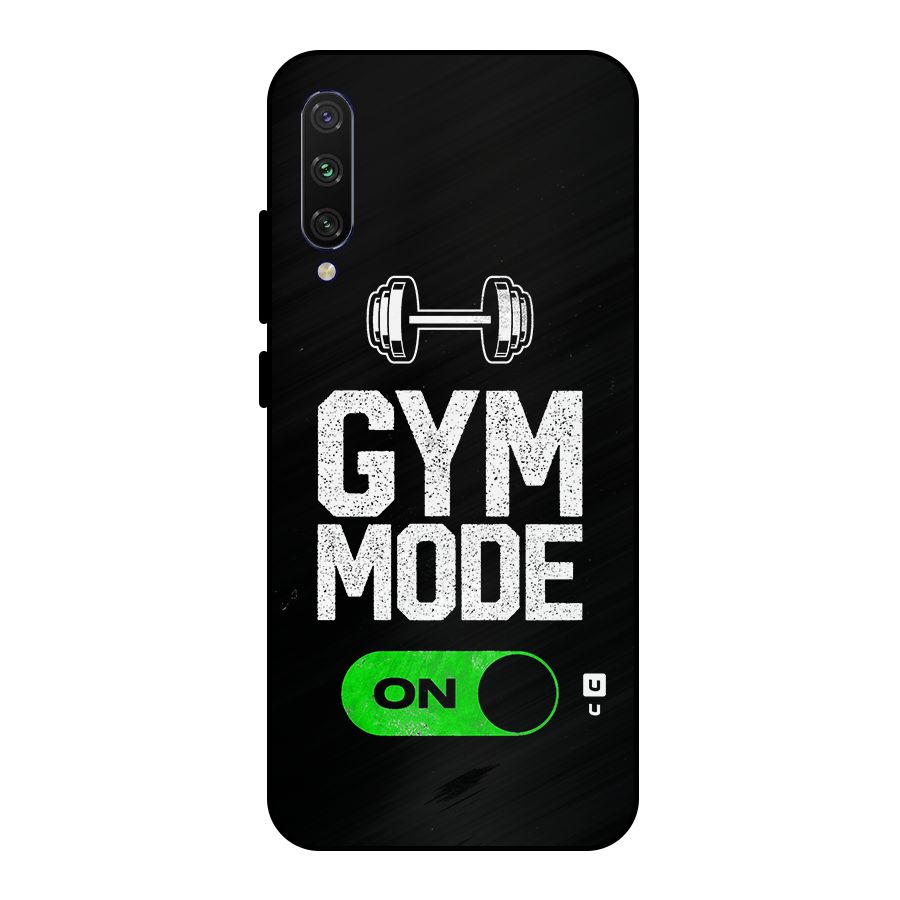 Gym Mode On Metal Back Case for Mi A3