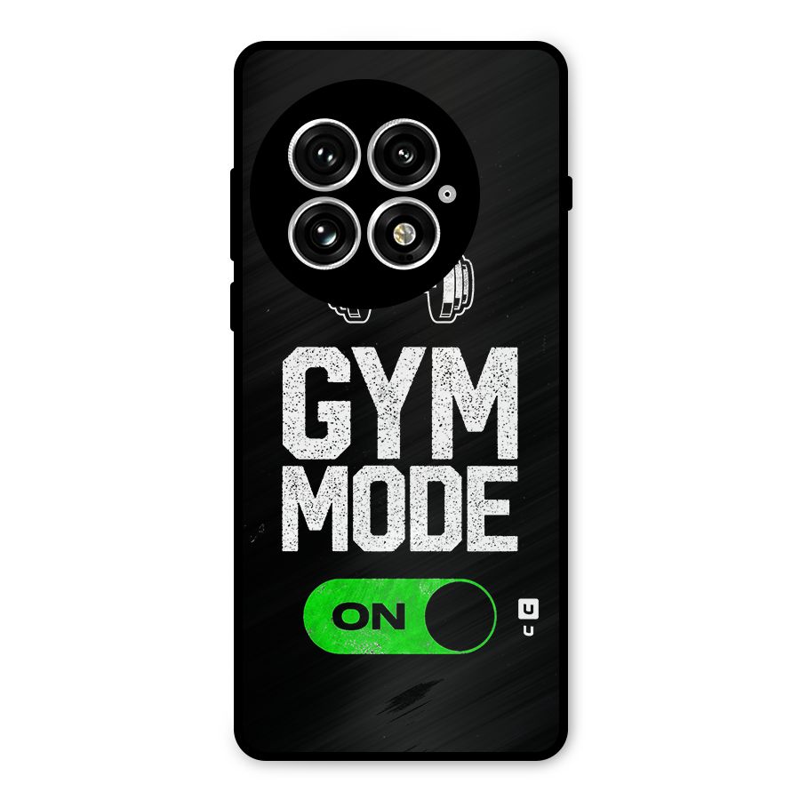 Gym Mode On Metal Back Case for OnePlus 13