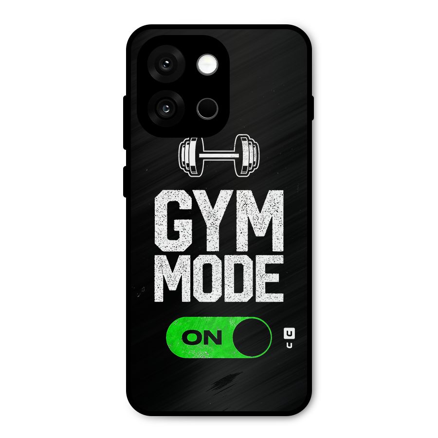 Gym Mode On Metal Back Case for OnePlus 13s