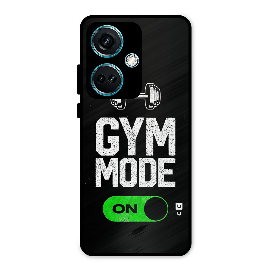 Gym Mode On Metal Back Case for OnePlus Nord CE 3 5G