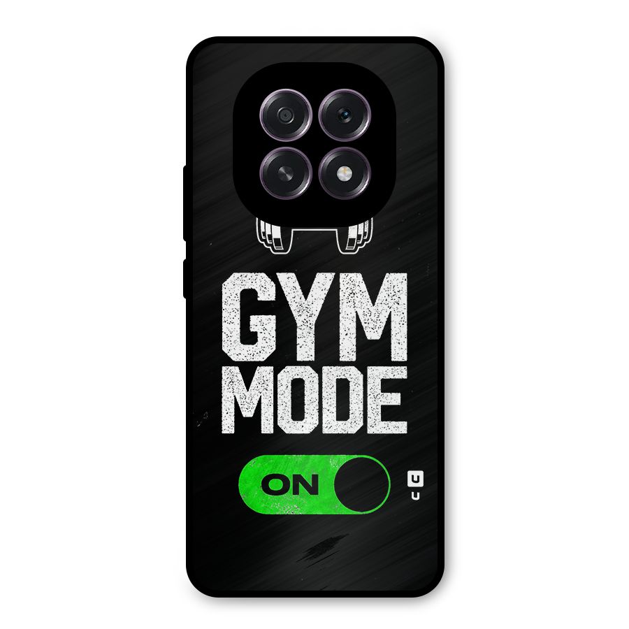 Gym Mode On Metal Back Case for Oppo F29