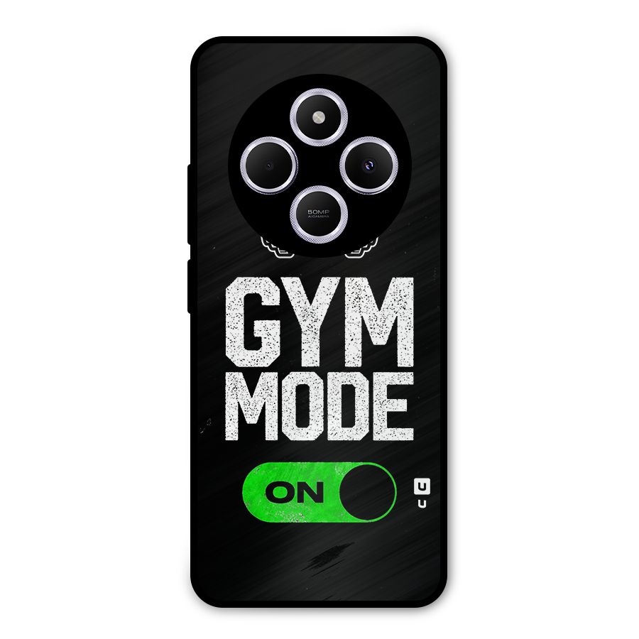 Gym Mode On Metal Back Case for Poco M7