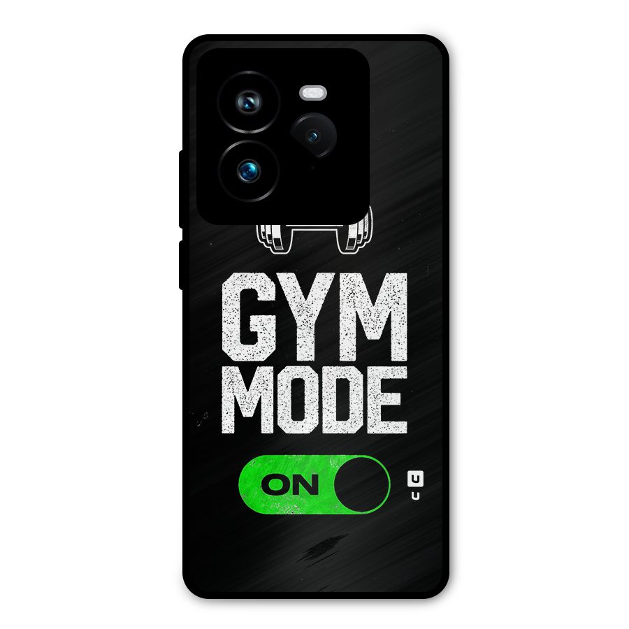 Gym Mode On Metal Back Case for Realme GT 7 Pro