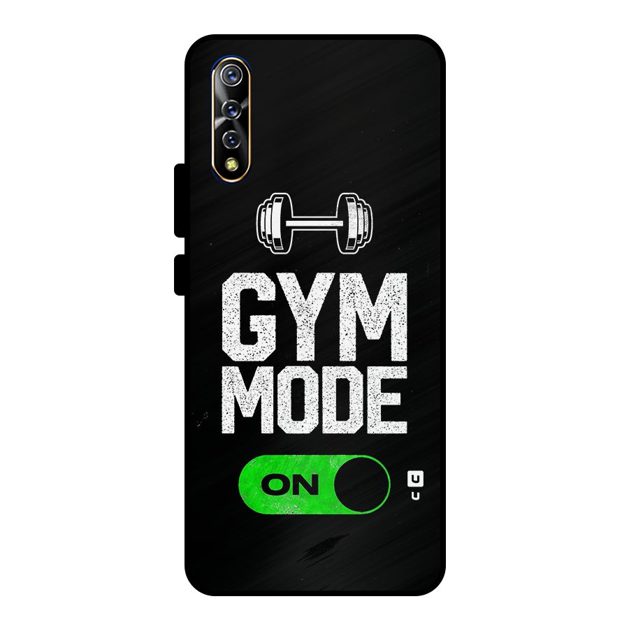 Gym Mode On Metal Back Case for Vivo S1
