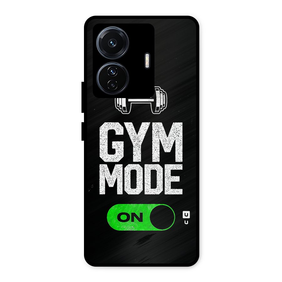Gym Mode On Metal Back Case for Vivo T1 Pro