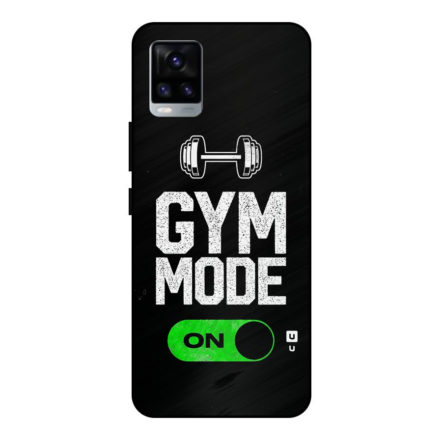 Gym Mode On Metal Back Case for Vivo V20