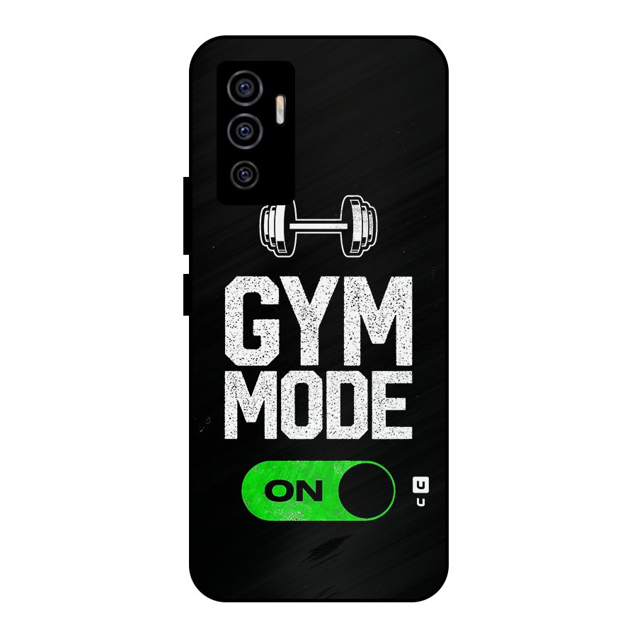Gym Mode On Metal Back Case for Vivo V23e