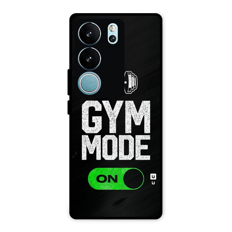 Gym Mode On Metal Back Case for Vivo V29
