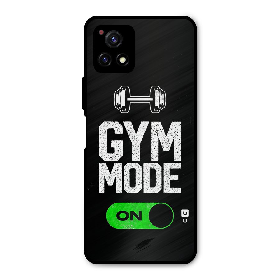 Gym Mode On Metal Back Case for Vivo Y72 5G