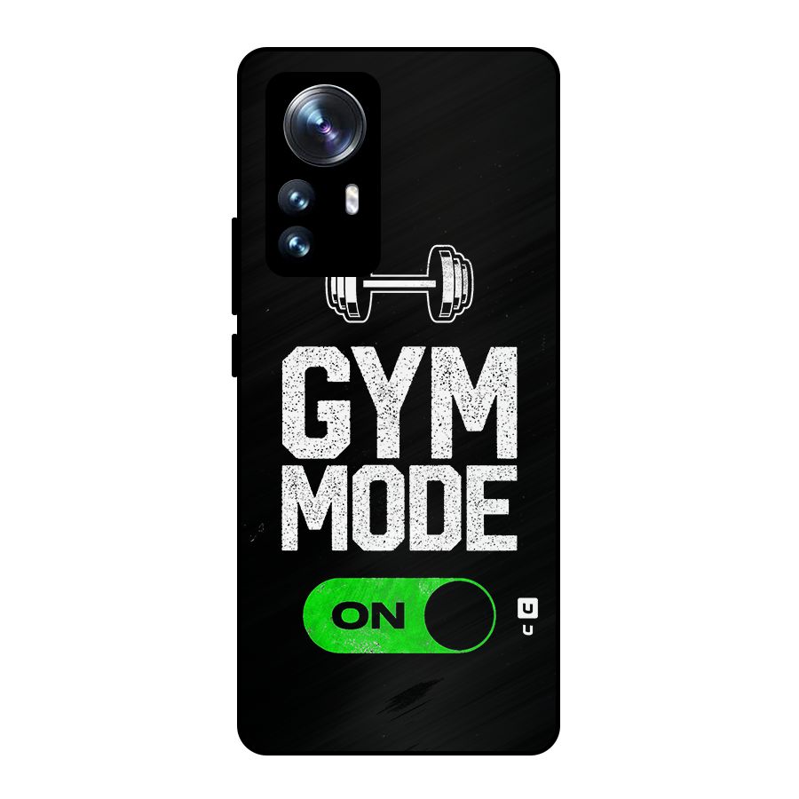Gym Mode On Metal Back Case for Xiaomi 12 Pro
