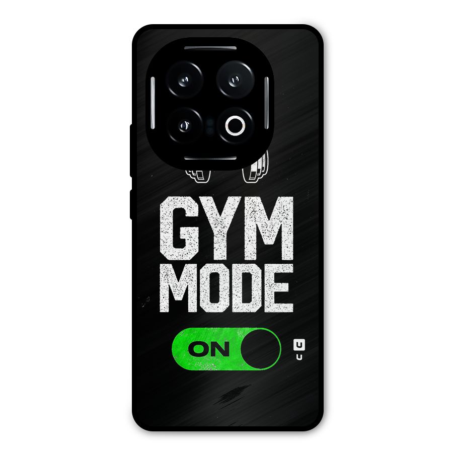 Gym Mode On Metal Back Case for iQOO 13