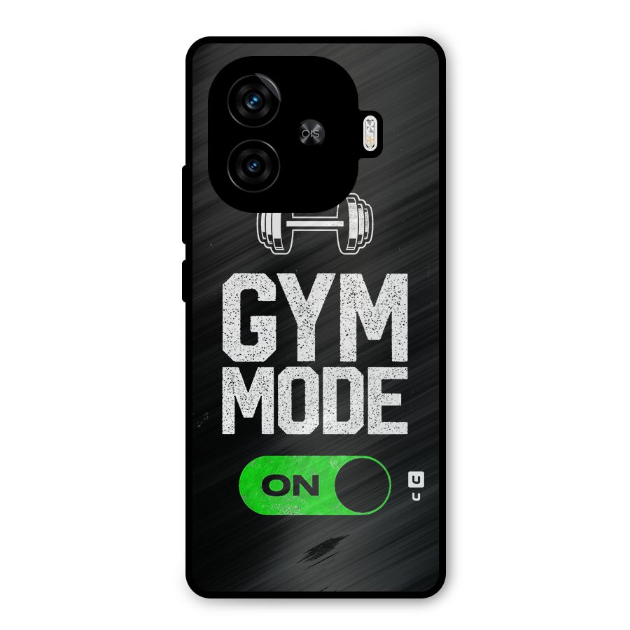 Gym Mode On Metal Back Case for iQOO Neo 10R