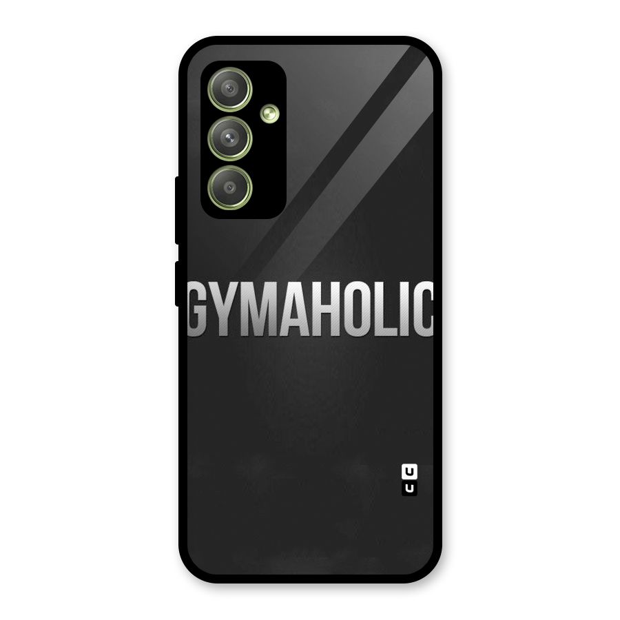 Gymaholic Glass Back Case for Galaxy A54