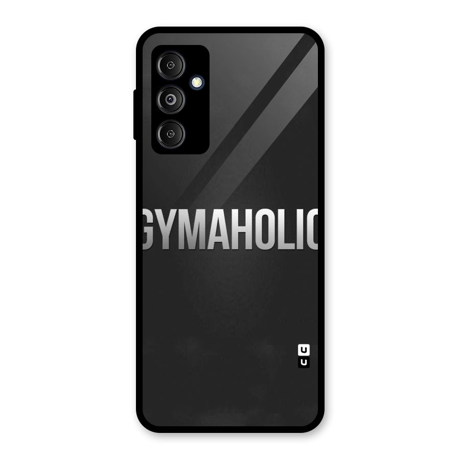 Gymaholic Glass Back Case for Galaxy M14 5G