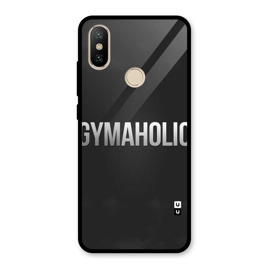 Gymaholic Glass Back Case for Redmi A2
