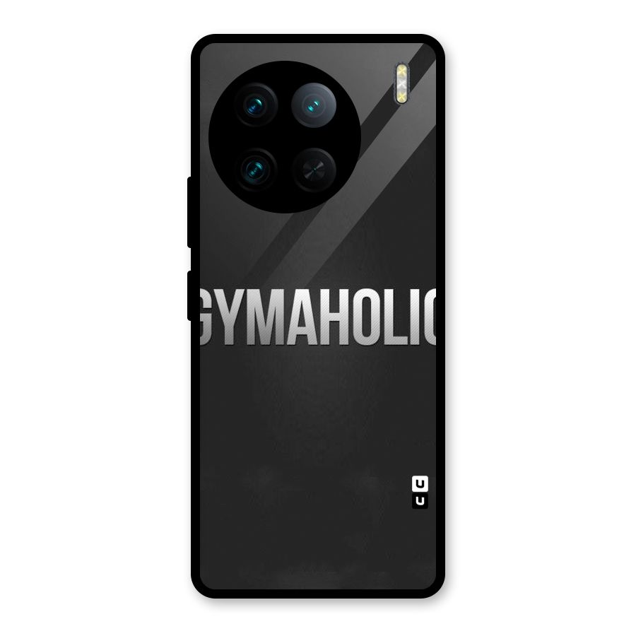 Gymaholic Glass Back Case for Vivo X90 Pro