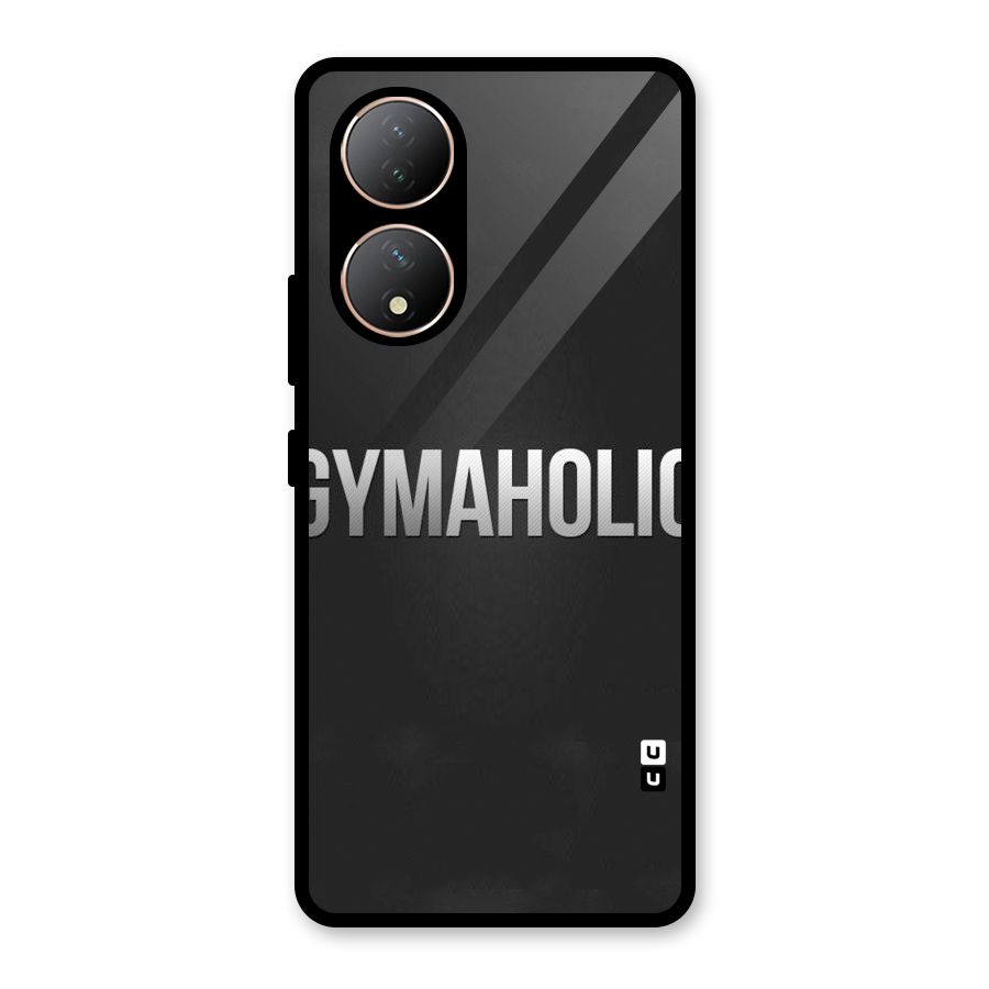 Gymaholic Glass Back Case for Vivo Y100A