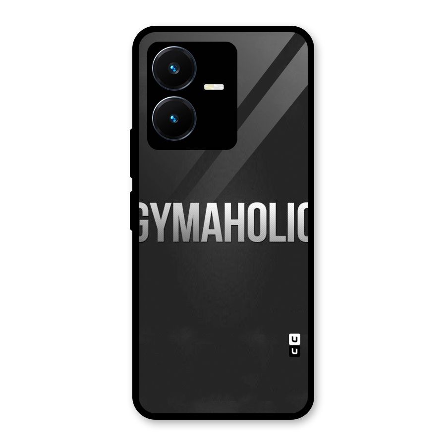 Gymaholic Glass Back Case for Vivo Y22s