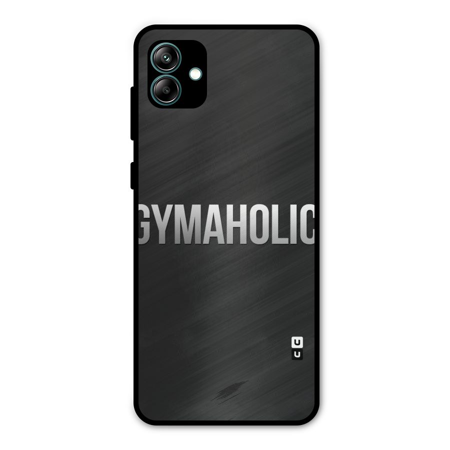 Gymaholic Metal Back Case for Galaxy A04
