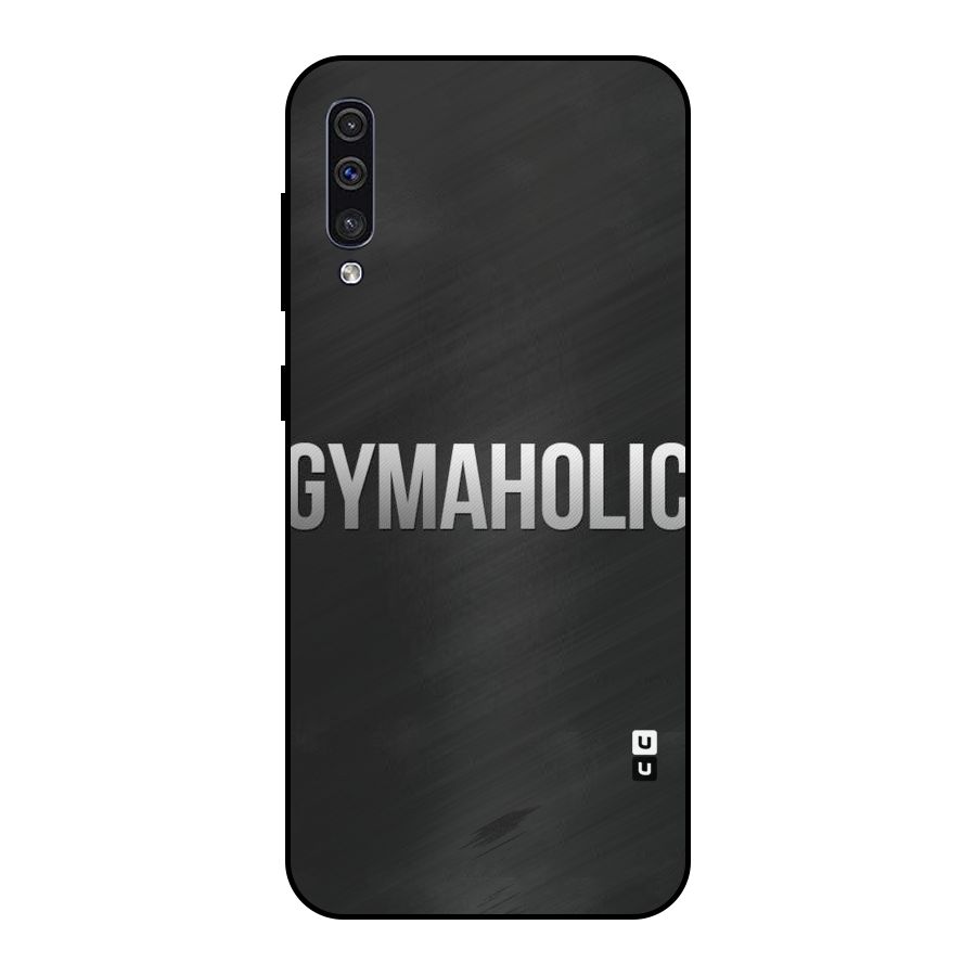 Gymaholic Metal Back Case for Galaxy A30s
