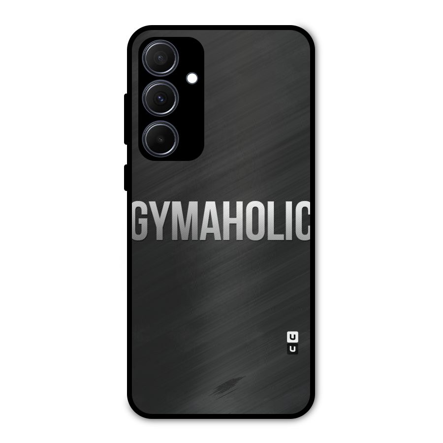 Gymaholic Metal Back Case for Galaxy A35
