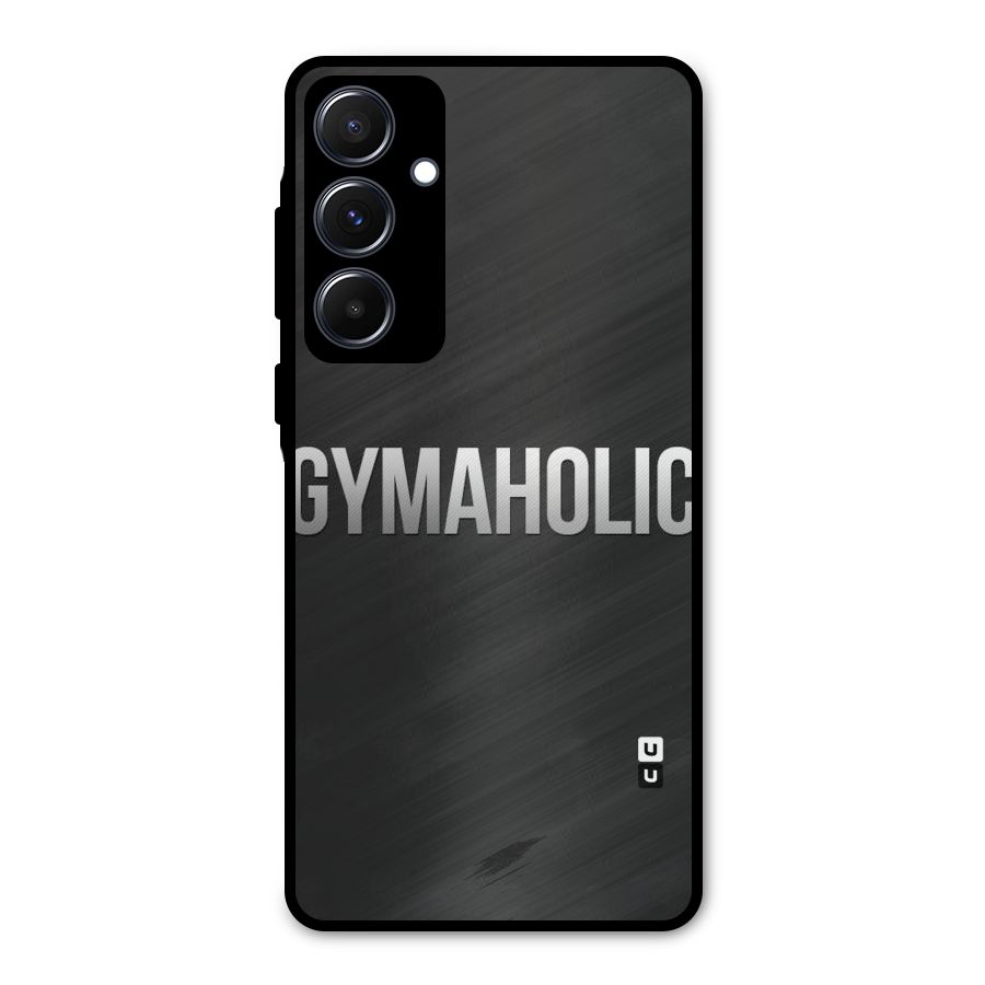 Gymaholic Metal Back Case for Galaxy A55