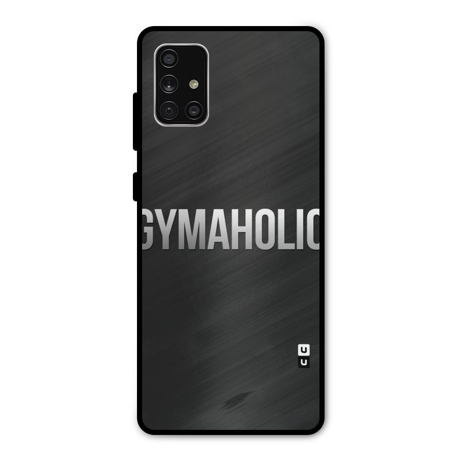 Gymaholic Metal Back Case for Galaxy A71