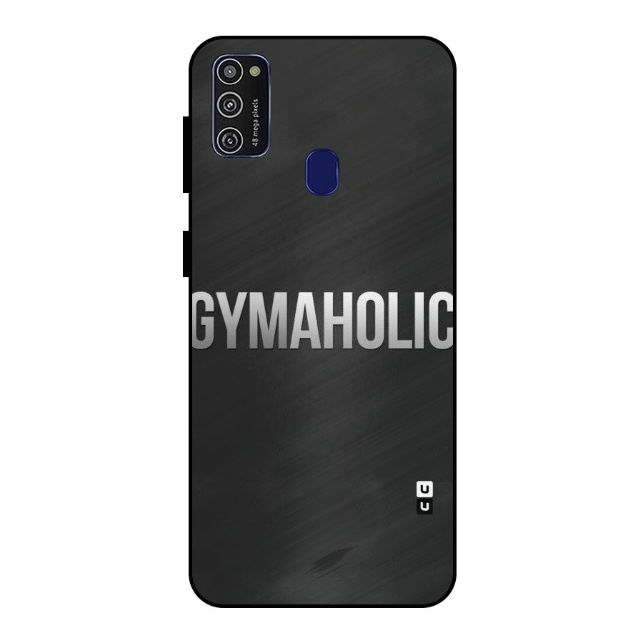 Gymaholic Metal Back Case for Galaxy M30s