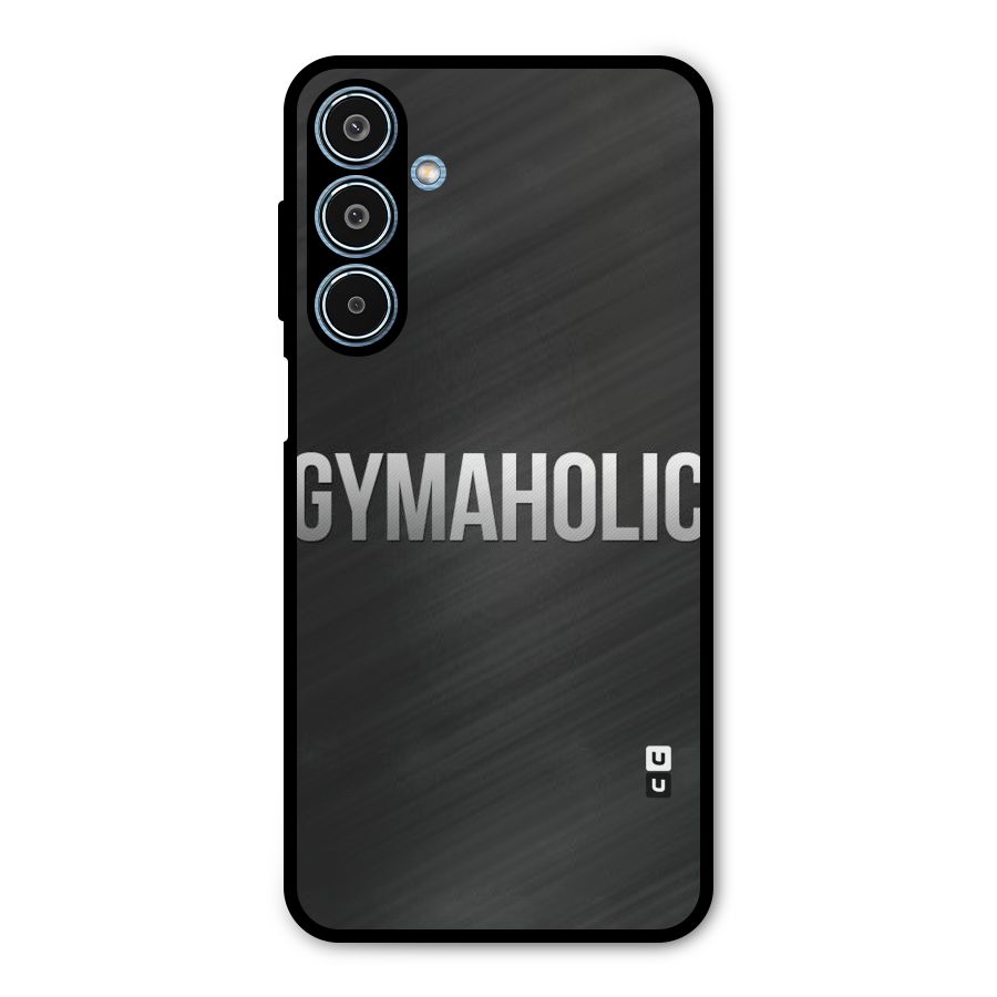 Gymaholic Metal Back Case for Galaxy M35
