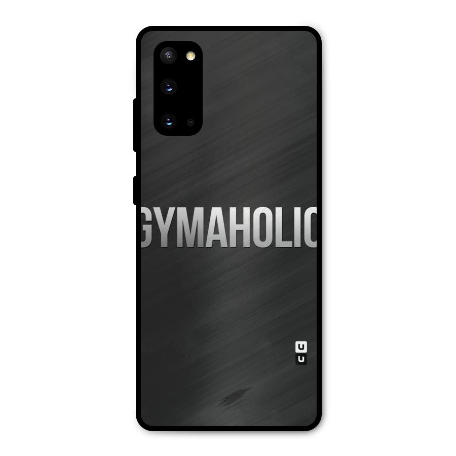 Gymaholic Metal Back Case for Galaxy S20