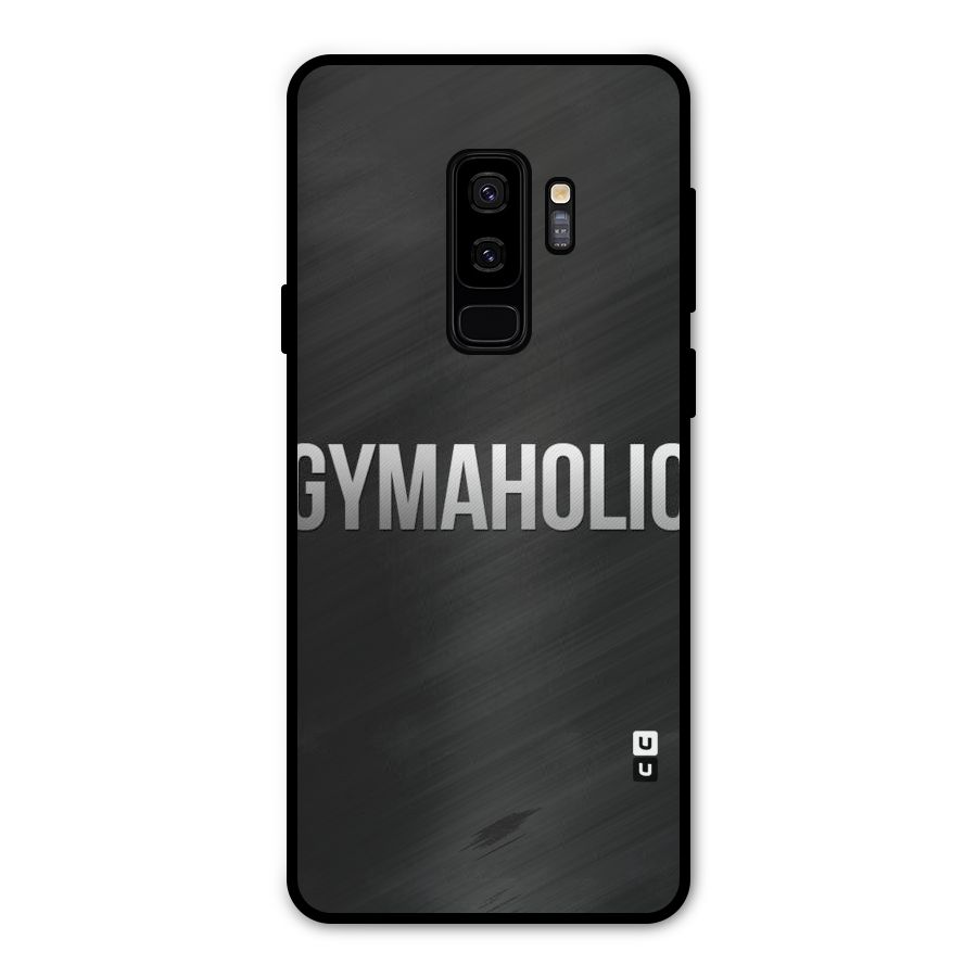 Gymaholic Metal Back Case for Galaxy S9 Plus