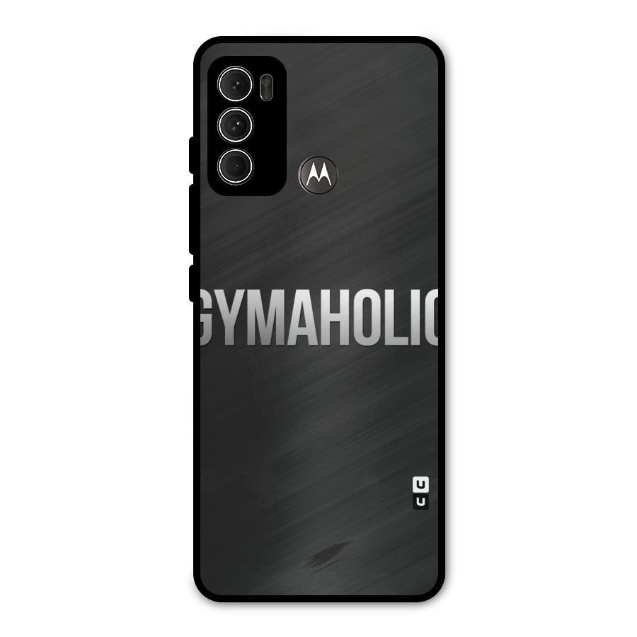 Gymaholic Metal Back Case for Moto G60