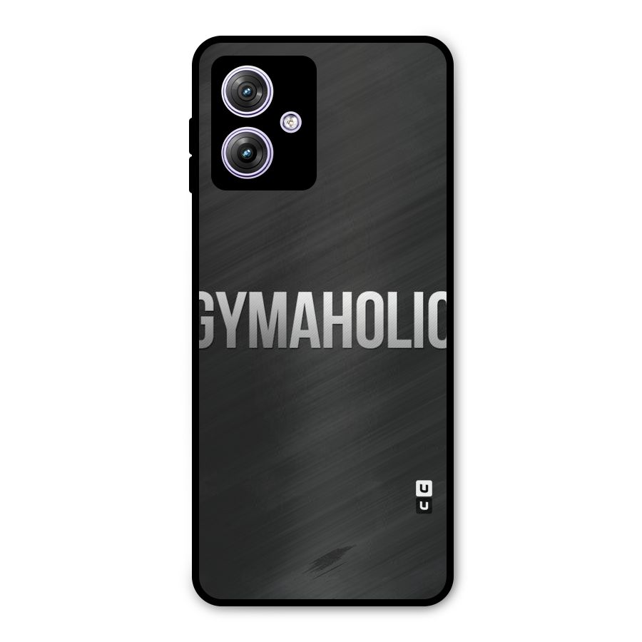 Gymaholic Metal Back Case for Moto G64