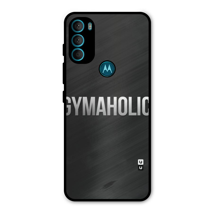 Gymaholic Metal Back Case for Moto G71 5G