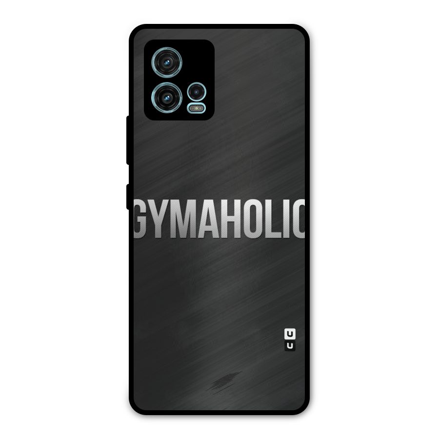 Gymaholic Metal Back Case for Moto G72