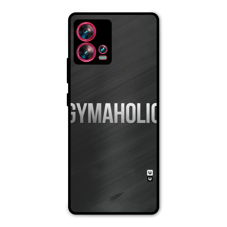 Gymaholic Metal Back Case for Motorola Edge 30 Fusion