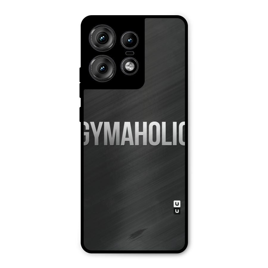 Gymaholic Metal Back Case for Motorola Edge 50 Pro