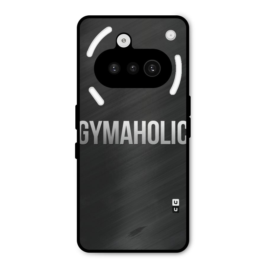 Gymaholic Metal Back Case for Nothing Phone 3a