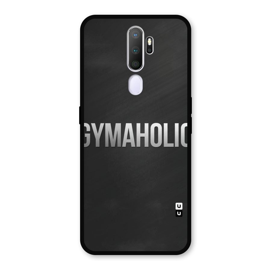 Gymaholic Metal Back Case for Oppo A9 (2020)