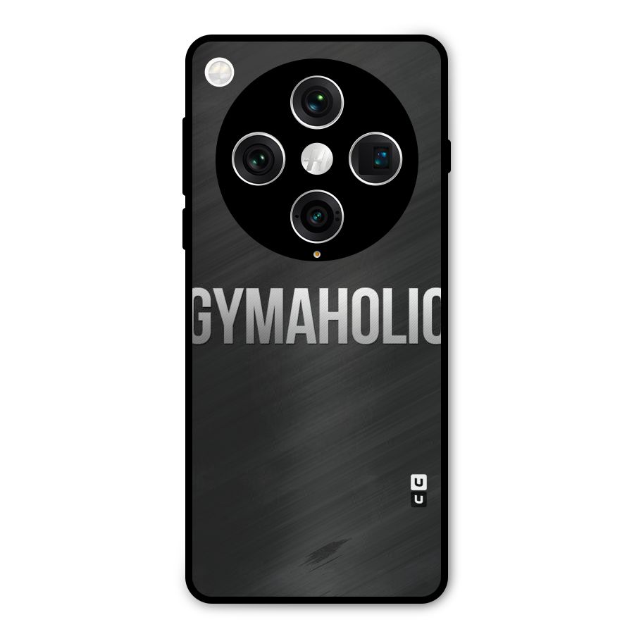 Gymaholic Metal Back Case for Oppo Find X8 Pro
