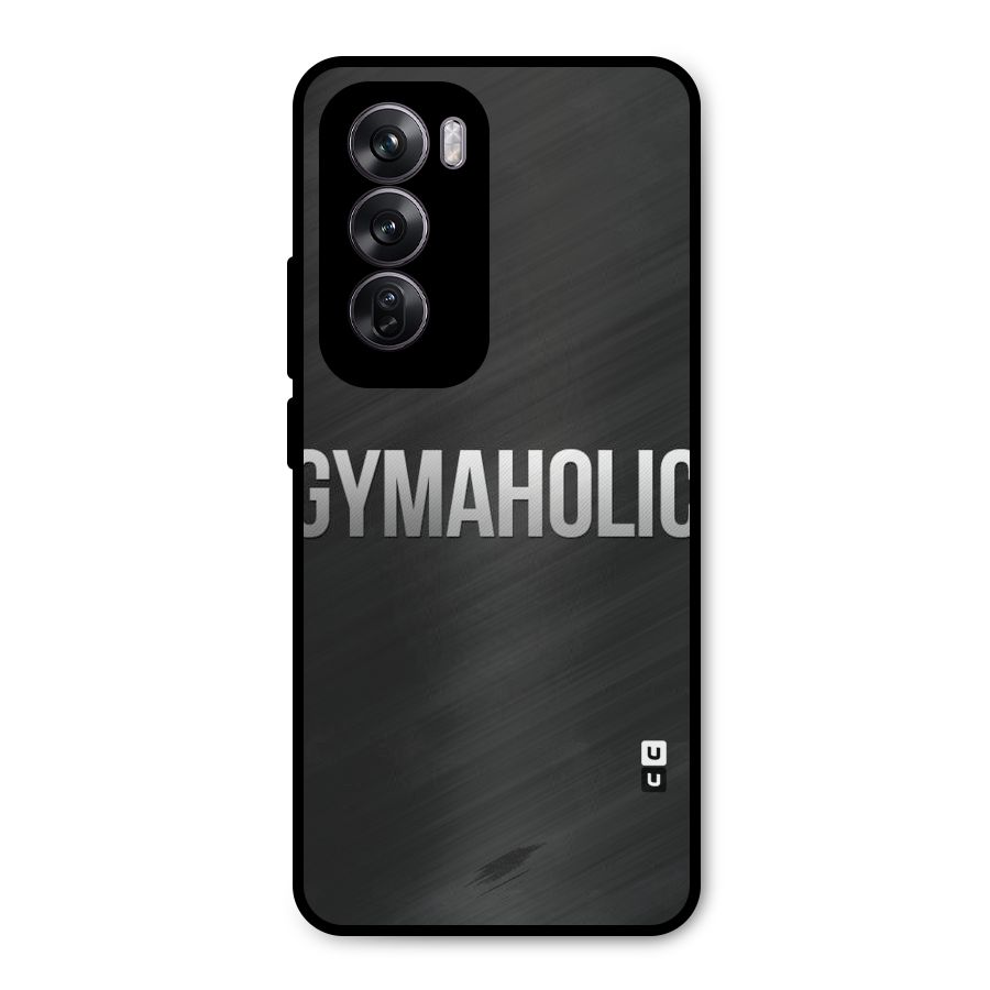 Gymaholic Metal Back Case for Oppo Reno12 Pro