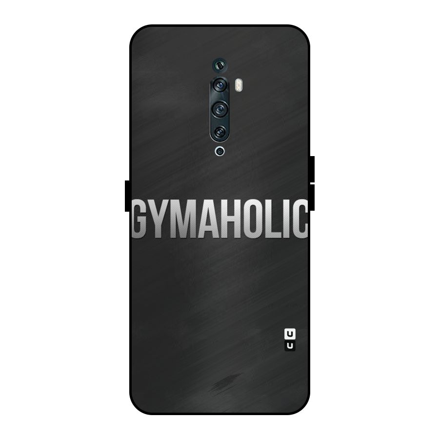 Gymaholic Metal Back Case for Oppo Reno2 F