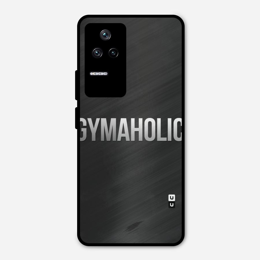 Gymaholic Metal Back Case for Poco F4 5G