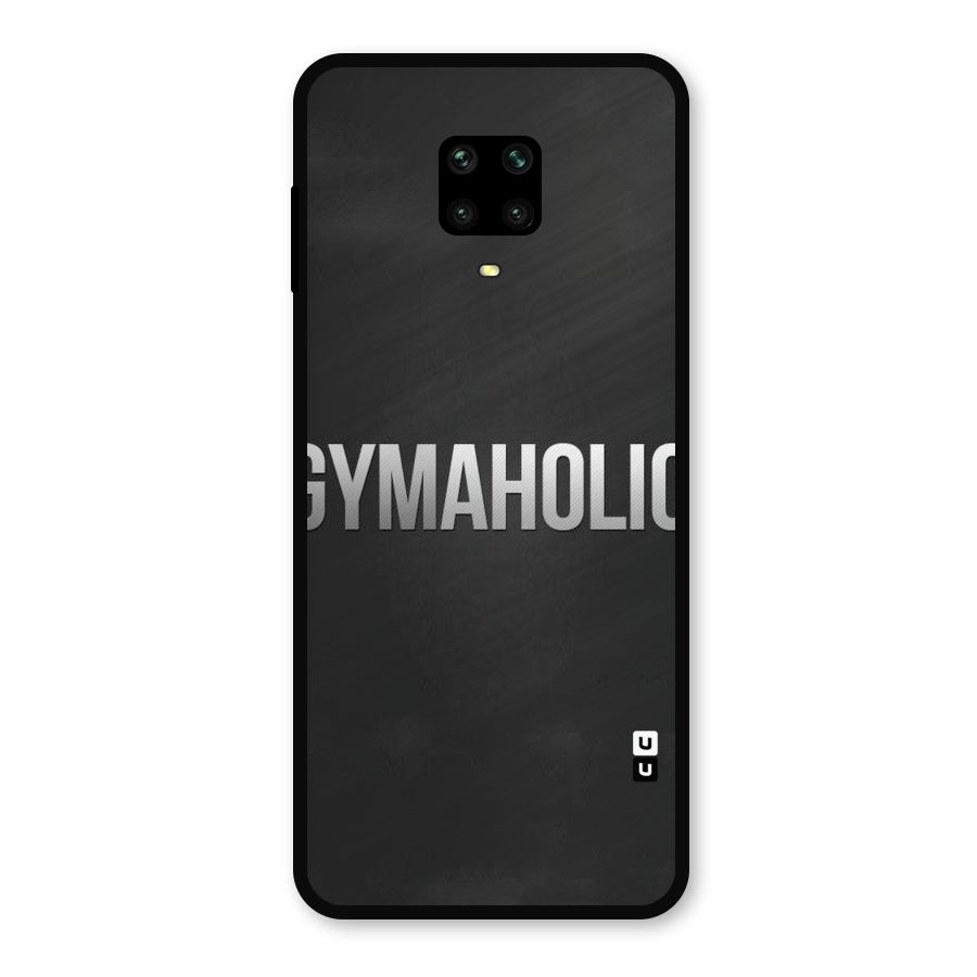 Gymaholic Metal Back Case for Poco M2