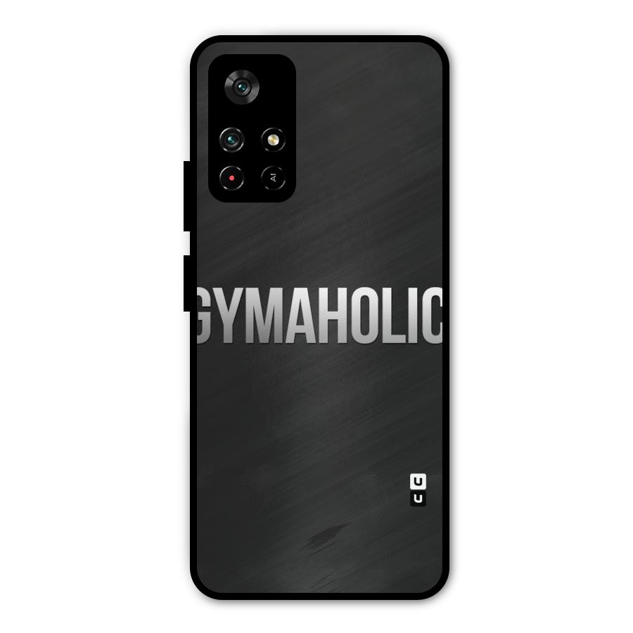 Gymaholic Metal Back Case for Poco M4 Pro 5G