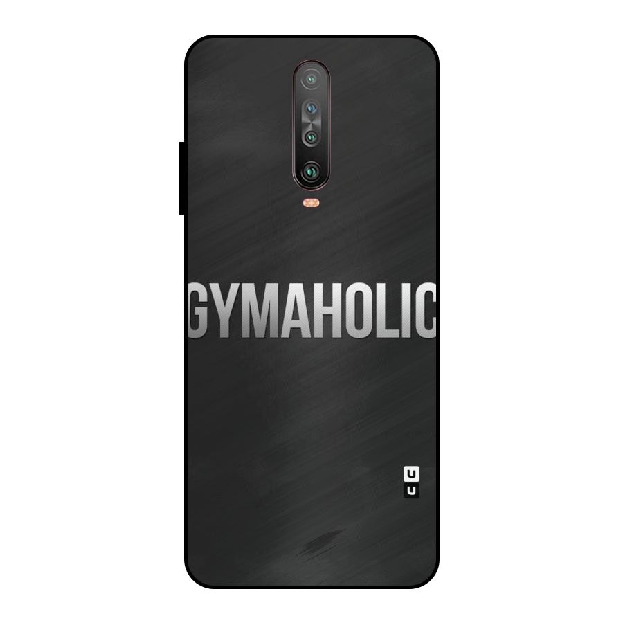 Gymaholic Metal Back Case for Poco X2
