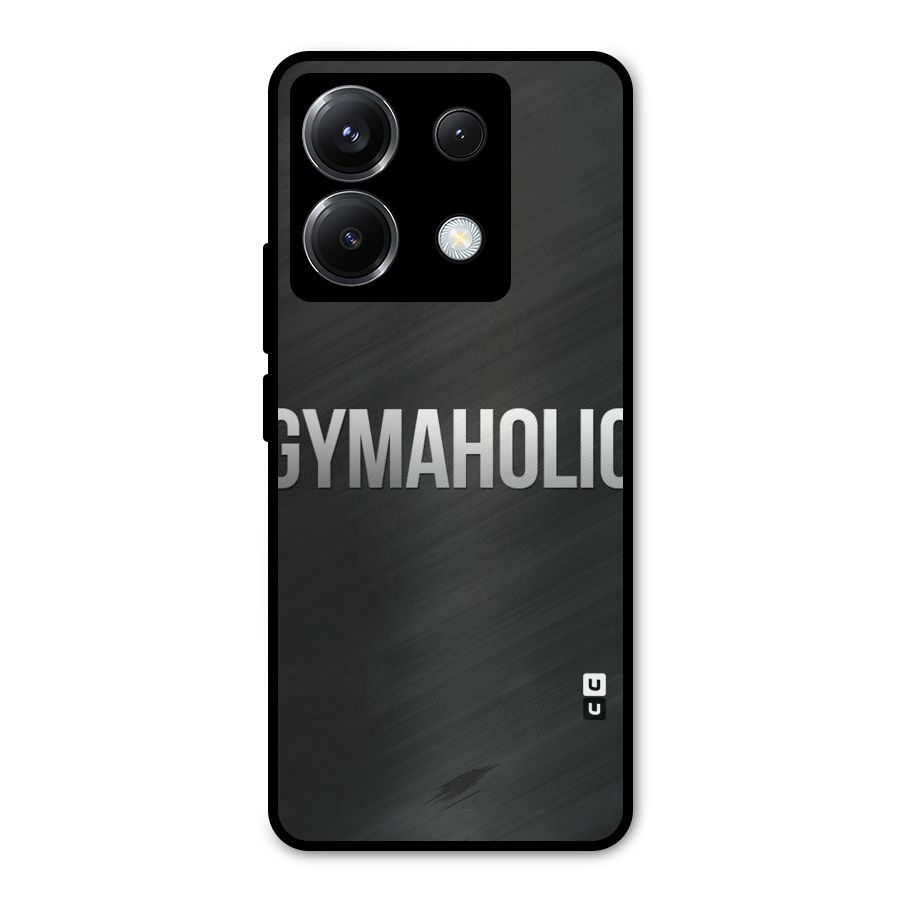 Gymaholic Metal Back Case for Poco X6