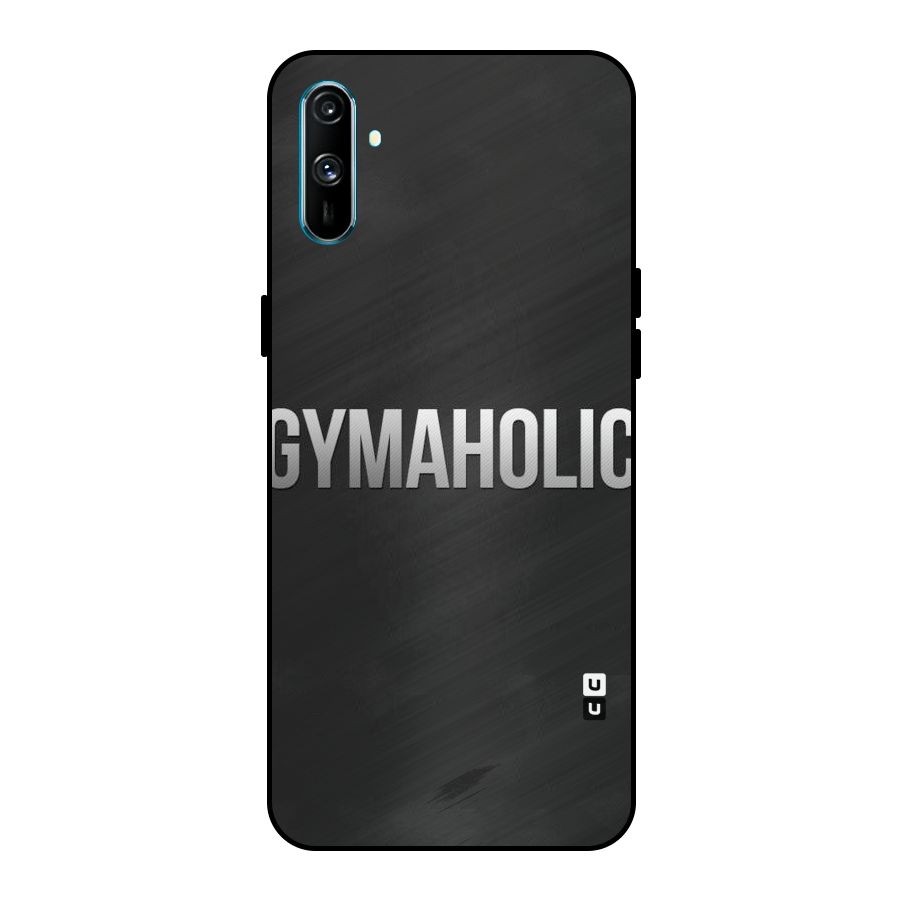 Gymaholic Metal Back Case for Realme C3